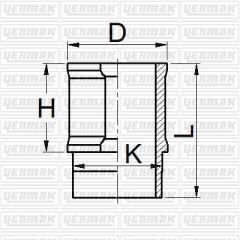 MOTOR GÖMLEĞİ R21-MNGR-CNCRD 88.00 ÇAP STD-YENMAK 51-05909-000