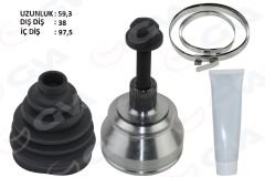 AKS KAFASI DIŞ A6 2.0 TDİ 05- BLB-BRE 2.0 TDİ-GVA 4475292K-4F0498099A-4E0407305D