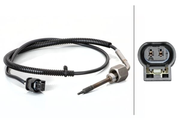 EGZOZ SICAKLIK SENSORU KAT. ONCESI MERCEDES W204 W211 W212 C219 C207-HELLA 6PT014494471-A0009052205