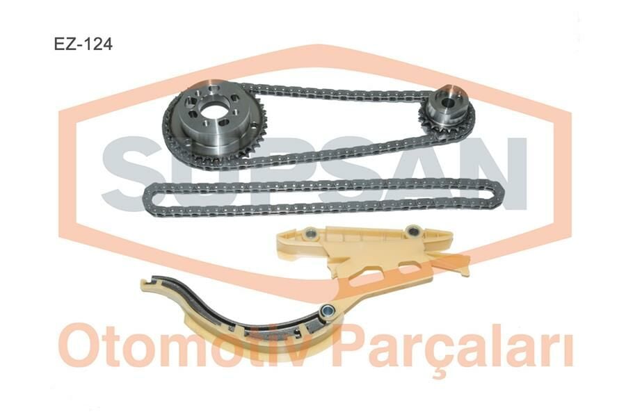 EKSANTRİK ZİNCİR KİTİ SETİ CONNECT 1.8TDCI 04 09 BHDA-BHDB-C9DB-C9DC-SUPSAN EZ-124-2M5Q6P250AB-1198056
