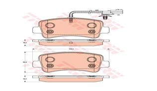 ARKA BALATA MASTER III 10 MOVANO 10 2.3 DCİ CDTİ TEK TEKER 440601186R-440604591R-TRW GDB1903-440603321R-440601147R-440600264R