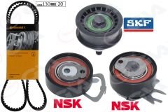 TRİGER SETİ 130x20 POLO-CORDOBA-GOLF4-FABIA-BORA 1.4-1.6 16V BCB-BBY-BUD-BBZ-BKY-AHW-AJV-AZD-CGGB 5 PARÇA-GVA 59T7510-036198119A-036198119C-036198119E
