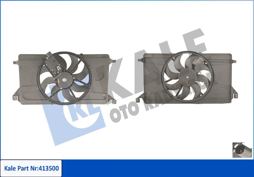 FAN MOTORU FOCUS II FOCUS II CMAX 1.6 ZETEC S 16V 2.0TDCI 03 07 KLIMALI-KALE-1331927-1336659-1344539-3M518C607EC