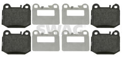 FREN BALATASI ARKA MERCEDES ML-CLASS W163 98 05-SWAG 10916437-A1634201120