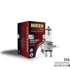NIKEN H4 100W/90W HALOJEN AMPUL P43t 12V-NIKEN 0620010104