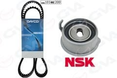 EKSANTRİK GERGİ KİTİ 101x200 HYUNDAI İ10 1.1 08-13 ATOS 1.0İ 98-03 K015511XS-GVA-2431202270-2431202270-2441002750
