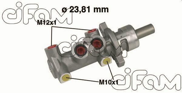 FREN ANA MERKEZ FOCUS I 1.4-1.6-1.8-2.0 16V 98-04 23.81mm-CIFAM 202301-98AB 2B507 AB-1064284