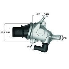 TERMOSTAT KOMPLE ALFA ROMEO 156 932 88C-MAHLE TI125.88-60813208-60814382