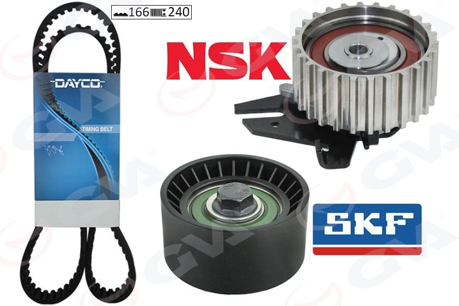 EKSANTRİK GERGİ KİTİ 166x240 ALFA ROMEO 145 146 1.6ie 16V 96-01 156 1.6 16V 97-05 K015469XS-GVA 59T9972-71736725