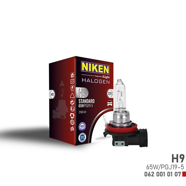 NIKEN H9 65W HALOJEN AMPUL PGJ19-5 12V-NIKEN 0620010107