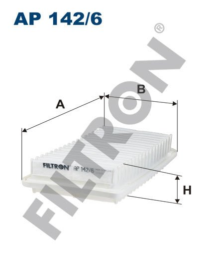 HAVA FİLTRESİ COROLLA 1.4D-2.0D-4D-2.0 D46 AVENSIS 2.0D-4D 04-FILTRON AP142.6-1780127020-178010G010