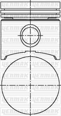 MOTOR PİSTON SEGMAN STD R1227-R1397-R2387-R4 2430-R4 BREAK LONG-R4 F6R 2370-R4 FOURGON NETTA-YENMAK-7700743329