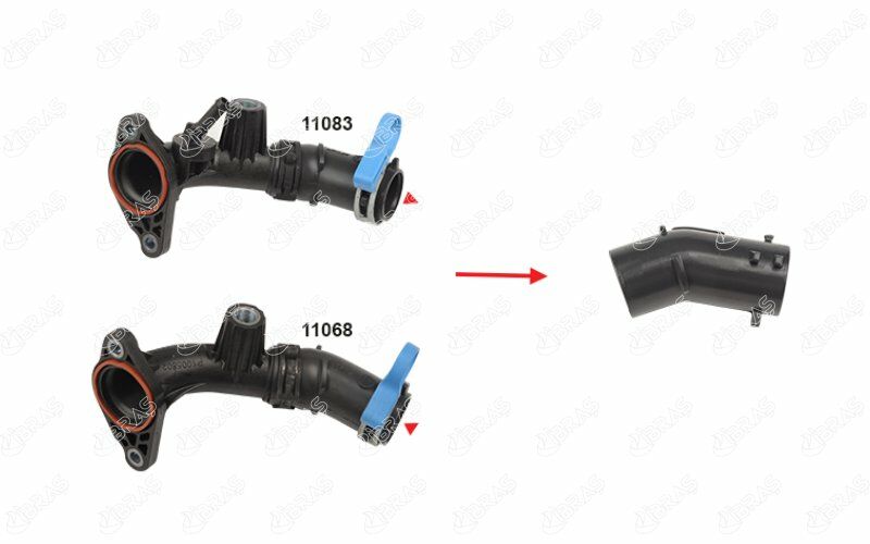 EGR BORUSU KUCUK HORTUM MERCEDES OM608 W177 W247 C118 W415 . RENAULT K9K 872 KANGOO KADJAR CLIO-IBRAS 11082-A6081400500-147139148R-147137396R