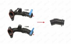 EGR BORUSU KUCUK HORTUM MERCEDES OM608 W177 W247 C118 W415 . RENAULT K9K 872 KANGOO KADJAR CLIO-IBRAS 11082-A6081400500-147139148R-147137396R