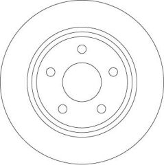 ARKA FREN DISK AYNA FOCUS IV 17-TRW-JX612A315AEA-2196429