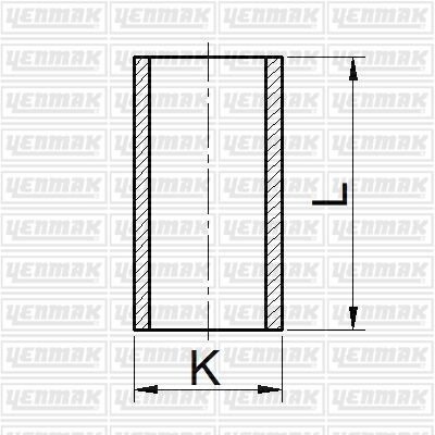 MOTOR GÖMLEĞİ PARTNER XUD9 83.00 ÇAP STD-YENMAK 51-65879-000