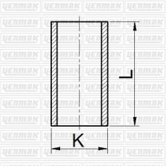 MOTOR GÖMLEĞİ PARTNER XUD9 83.00 ÇAP STD-YENMAK 51-65879-000