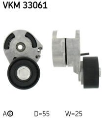 ALTERNATÖR GERGİ RULMANI KÜTÜKLÜ P206 1.4HDI-407-PARTNER 1.6 HDI-C3 1.6 16V-C5 1.6HDI-BERLINGO 1.6-SKF VKM33061-5751.89-1613840380-1214747-1329630