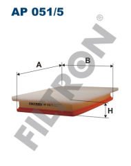 HAVA FİLTRESİ CORSA C 1.2-1.4-1.7.1.8-COMBO 1.4-1.6-1.7DI 16V 01 MERIVA 1.6-1.8-1.6 04-10-FILTRON AP051.5-835626-835633-834159-93193038