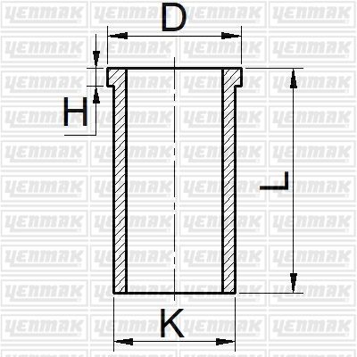 MOTOR GÖMLEĞİ FLANSLI PARTNER XUD9 83.00 ÇAP STD-YENMAK 51-65885-000