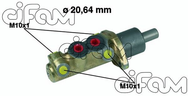 ANA MERKEZ R19 I-II-MGN I 96-03 CLIO 90-98 P106 91-96 -TOLEDO 91-99 -POLO 81-94 20.64mm-CIFAM 202039-7700793558-192611019-4601.85