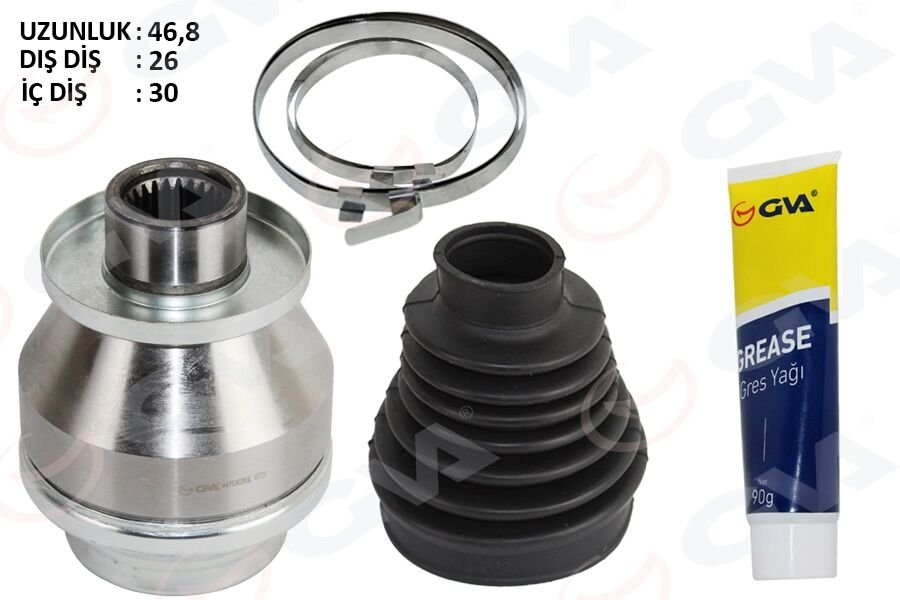 AKS KAFASI İÇ SOL T5 AXD 2.5 TDİ 04-10 AXD 2.5 TDİ-GVA 4475303KIL-7H0498103C-7H0407331E