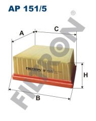 HAVA FİLTRESİ FIESTA VI 08 BMAX 12 TRANSİT COURIER 14 CONNECT 13 FORD ECOSPORT 13-FILTRON AP151.5-CN119601AD-ET769601AA-Y64513Z40A
