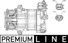 KLIMA KOMPRESORU FOCUS IV 17 KUGA III 19 PUMA 19 1.5 ECOBLUE-MAHLE ACP654000P-JX61 19D629 HB-2469393