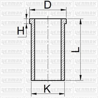 MOTOR GÖMLEĞİ FLASH 1700 81.00 ÇAP STD-YENMAK 51-65906-000