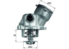 TERMOSTAT 100 C MERCEDES M273 W212 S212 C207 A207 W463 W221 W166 W251 C216 R230-MAHLE TM29.100D-A2732000215