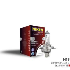 NIKEN H19 60W/55W HALOJEN AMPUL PU43t-3 12V-NIKEN 0620010113