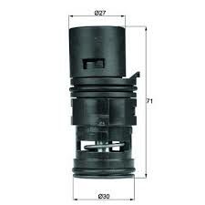 TERMOSTAT BMW X3 E83 N52 N53-MAHLE TO7.75-17113438717