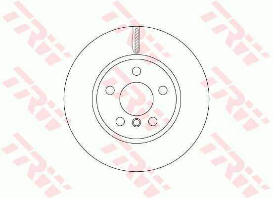 FREN DISKI ON BMW F45 F46 F48 F39 MINI F55 F56 F57 F60-TRW DF6757-34116864439-34116866297