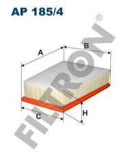 HAVA FILTRESI MERCEDES CITAN OM607 W415 12 . RENAULT KANGOO III 08 KANGOO EXPRESS 19 1.5 dCi 1.5 BlueDci K9K-FILTRON AP185.4-A4150940304-8200788425-165462862R