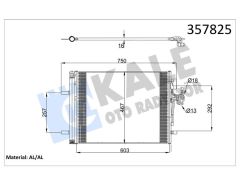 KLIMA RADYATORU 224DT 204PT DISCOVERY SPORT L550 14 FREELANDER 2 L359 06 14 R.R EVOQUE L538 11 19 VOLVO S60 2 S80 2 V60 1 V70 3-KALE 357825-LR034171-30794562-31274157