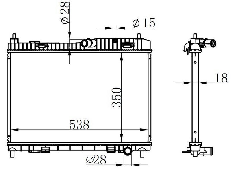 MOTOR SU RADYATORU FIESTA 1.25 16V 1.4 16V 08 B MAX 1.4 16V 12 350 558 18-ORIS BFR147018-8V518005BE-8V518005BC-1548603