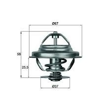 TERMOSTAT BMW E21 E30 E28 E34 M20 M21-MAHLE TX21.80D-11531264668