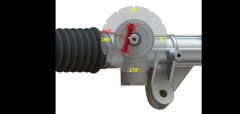DİREKSİYON KUTUSU ELEKTRİKLİ ROT BAŞ LI CLIO IV 12 CAPTUR 13 PİNYON 110mm TUR 2.46 103-SISMAK 220816T-490019924R-490013552R