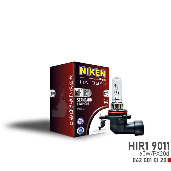 NIKEN 9011 HIR1 65W HALOJEN AMPUL PX20d 12V-NIKEN 0620010120