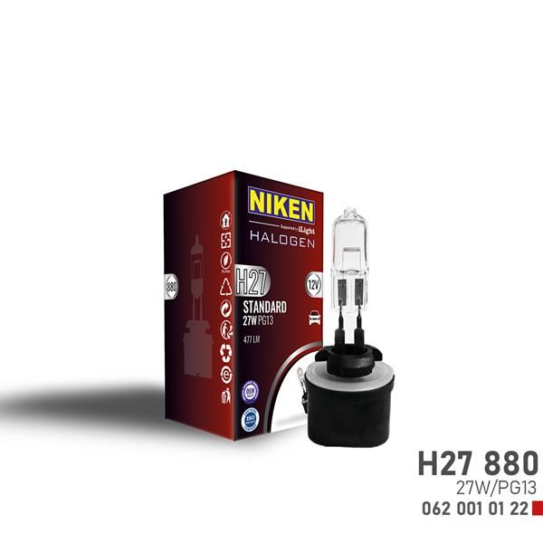 NIKEN H27W/1 880 27W HALOJEN AMPUL PG13 12V-NIKEN 0620010122