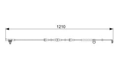 BALATA FISI ON R.R SPORT I L320 06 13-BOSCH 1987473054-SEM500026-SEM500090