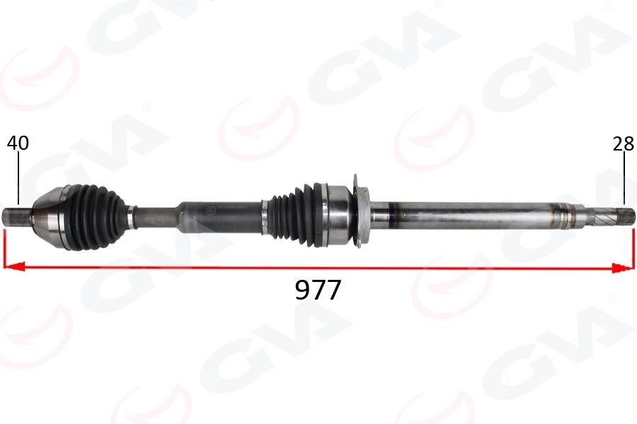 ÖN AKS KOMPLE SAG VOLVO XC60 I 15 17 D3-D4 MANUEL 6 VITES-GVA 4499166-31325702-36010217