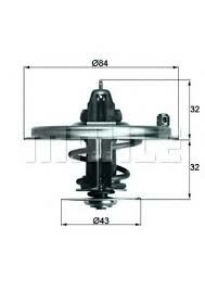 TERMOSTAT BMW E34 E38 M60 M73-MAHLE TX36.85D-11531729841