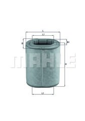 HAVA FILTRESI LAND ROVER M62 B44 VOGUE 4.4 02 05-MAHLE LX1460-PHE000050 13717501239