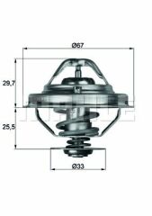 TERMOSTAT BMW M41 M51 E34 E36 E38 E39 RANGE ROVER 2 94 02 OPEL OMEGA B ROVER 800 90 99-MAHLE TX38.80D-11532246199 STC3338 1338091 9051162