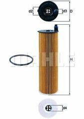 YAG FILTRESI MERCEDES OM654 W205 S205 C205 A205 C257 W213 S213 C238 A238 W222-MAHLE OX823.6D-A6541801100