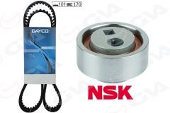 EKSANTRİK GERGİ KİTİ 101x170 P106 I-II-206-306 1.4-1.6-1.6i-SAXO-XSARA 1.6 TU3FM-TU5JP K015347XS-GVA 59T4311-0831.24-0831.28-0831.Q5