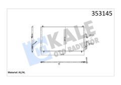 KONDENSER AL/AL PEUGEOT 406-KALE 353145-6453JA-6453V0-6453Y1