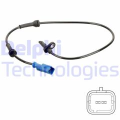 ABS SENSÖRÜ C3-C4-2008-208 03-2012-DELPHI SS20748-9805083380