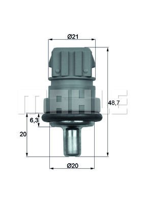 HARARET MÜŞÜRÜ MAVİ GOLF4-BORA-PASSAT 97-MAHLE TSE1D-078919501B-059919501